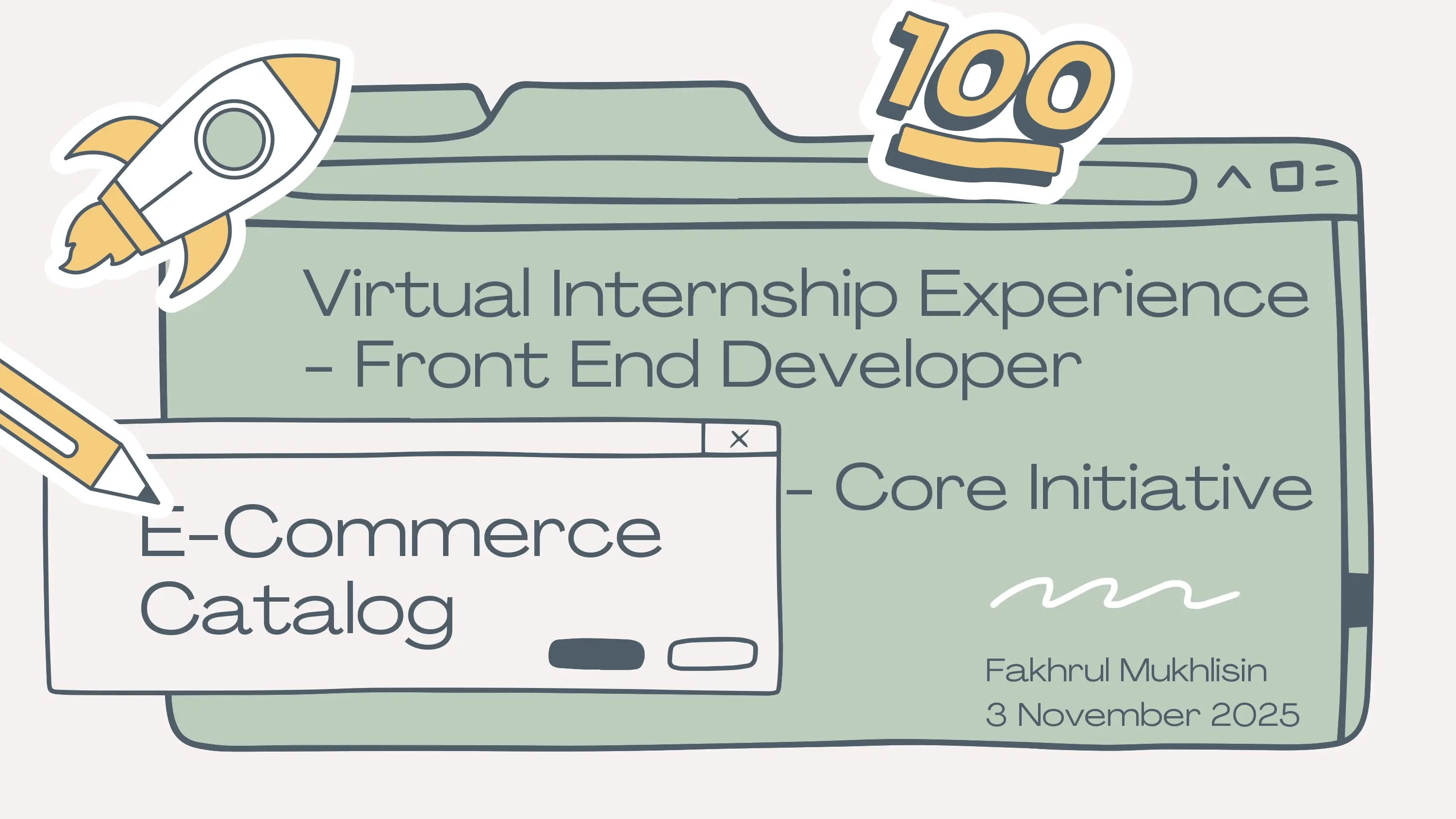 Core Initiative e-commerce catalog